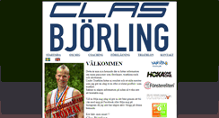 Desktop Screenshot of clasbjorling.com